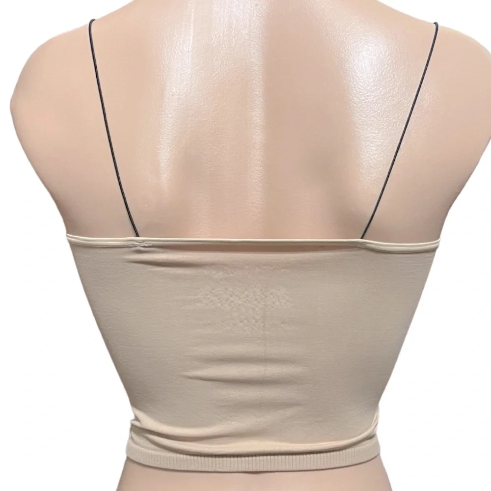 Free People Intimately Skinny Strap Brami XS/S Color- Light Tan NWT